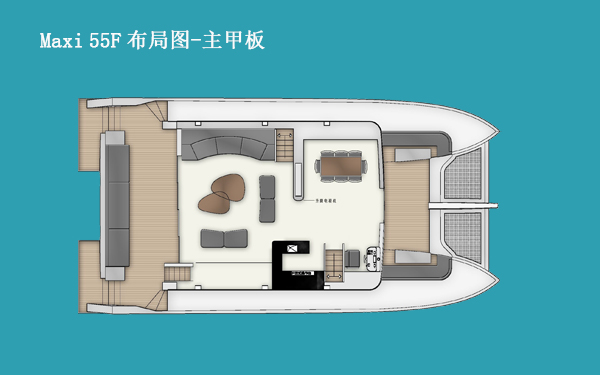 主甲板布局图